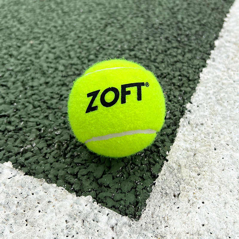 Zoft Training Tennis Balls Tube of 4