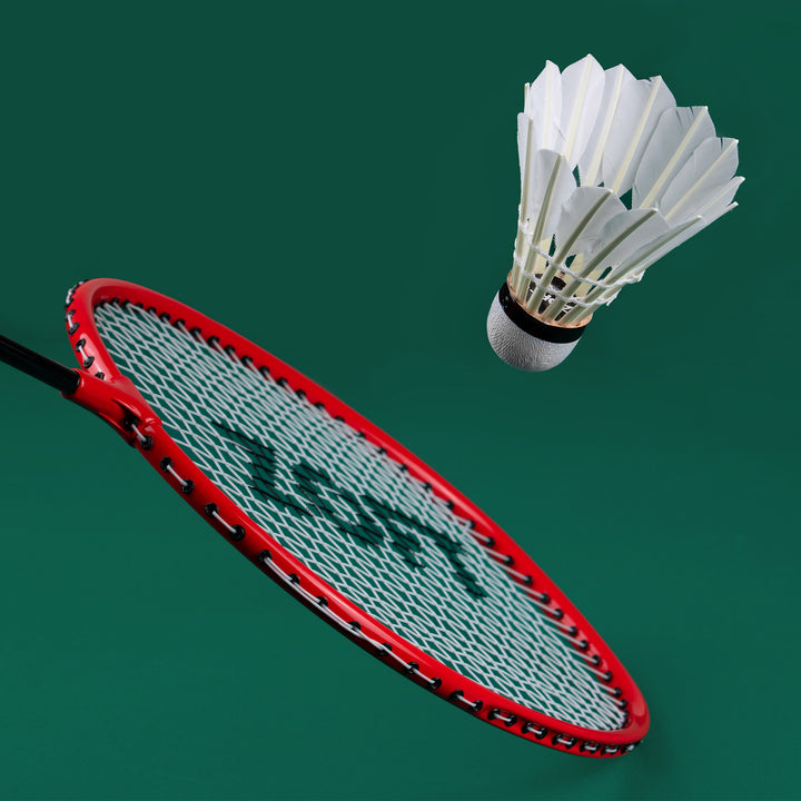 Zoft Feather Badminton Shuttlecock (120) & Storage Bag