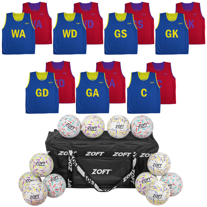 Zoft Youth Netball Coaching Kit