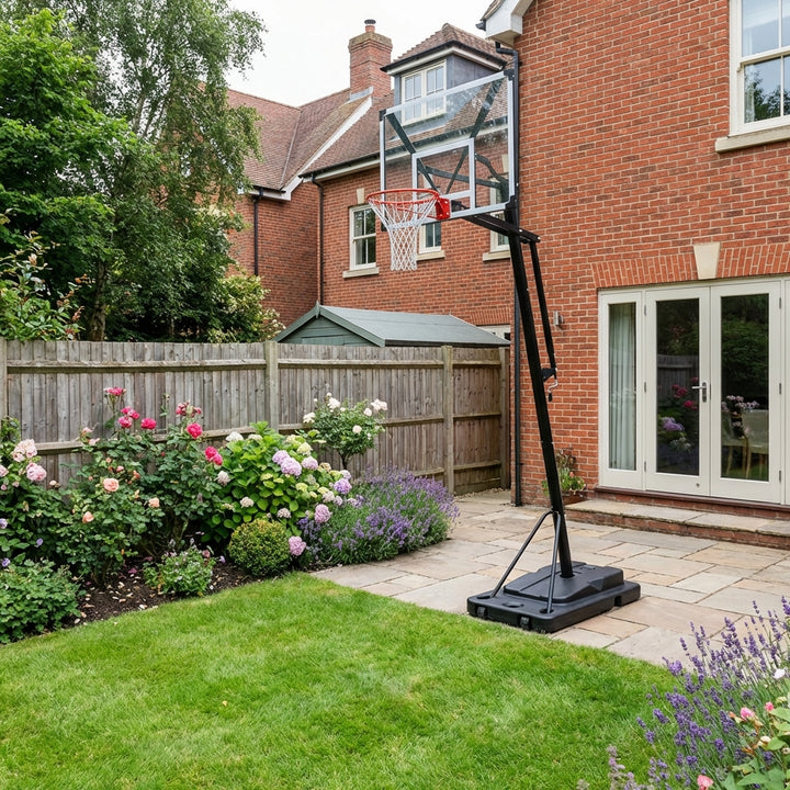 Zoft V Series Freestanding Basketball System