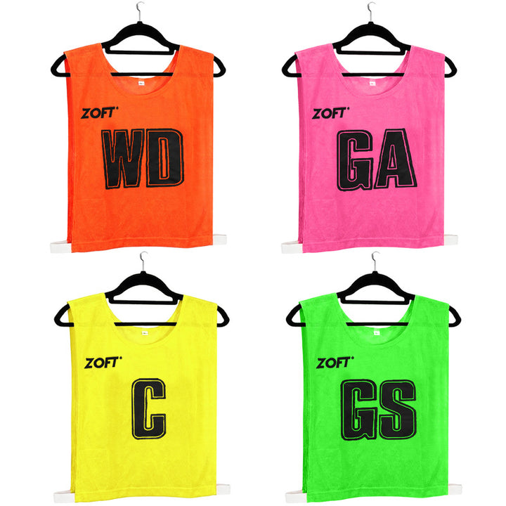 Zoft Netball Bibs