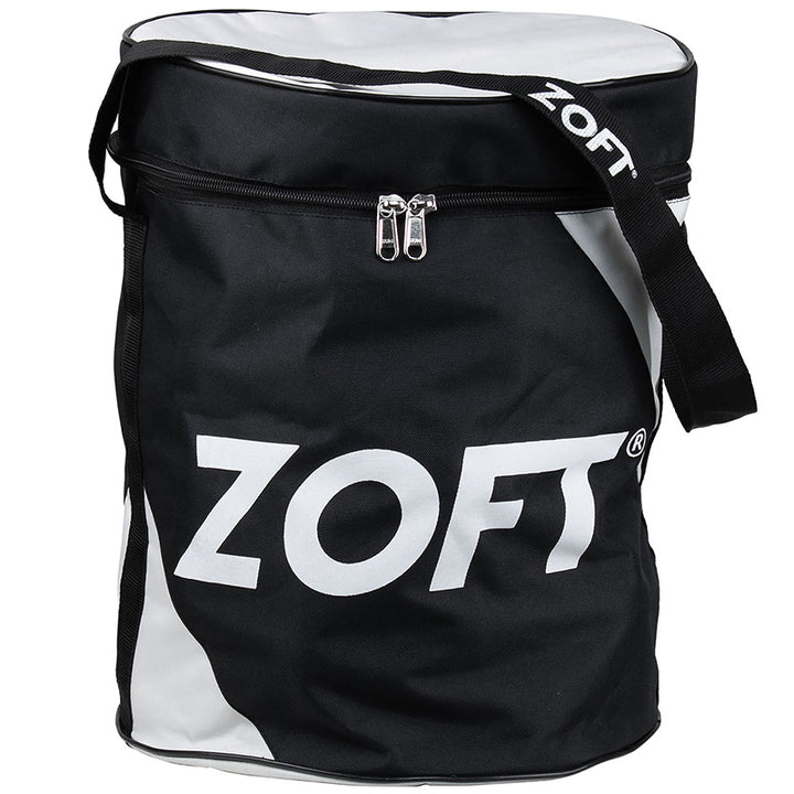 Zoft Table Tennis Bat Smooth With Sponge Rubber (24) & Storage Bag