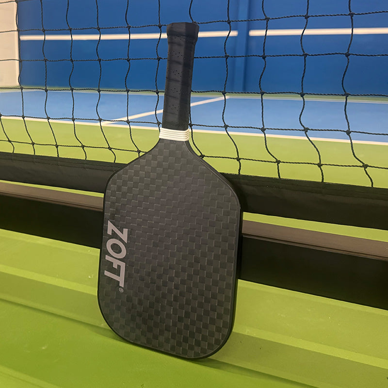 Zoft 12k Carbon Pickleball Paddle Black/Grey