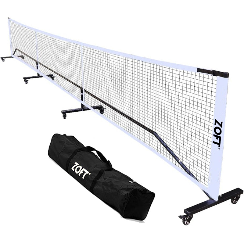 Zoft Wheeled Pickleball Set